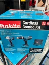 Image of [Free Delivery] DK18922AX2  Makita 18V Li-ion Cordless Combi drill (2 x 2Ah)