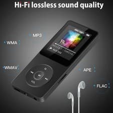 Image of Portable 16G Bluetooth 5.0 MP3 HIFI Video Music Player Sport FM Radio Recorder