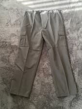 Image of Absolute Apparel Mens Combat Workwear Cargo Pocket Trousers AA75 Black Size 40R