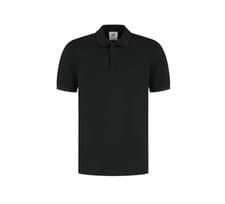 Image of Genuine New BMW Polo Shirt Black Embroided Logo 80145B5F543