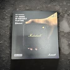 Image of Marshall Willen II Bluetooth Speaker, Wireless, 17+HPlaytime, Black&Brass Sealed