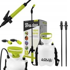 Image of 3L Pressure Sprayer 54-117cm Extendable Lance & Nozzle Garden Tool