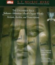 Image of Johann Bach - The Uncommon Bach - Johann Bach Organ Works DVD (New/Sealed)