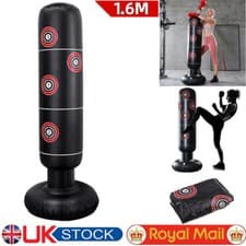 Image of Heavy Duty Free Standing Boxing Punch Bag Kick Art for UFC Training Indoor Sport