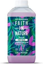 Image of Faith In Nature Natural Lavender & Geranium Body Wash, Relaxing Shower Gel
