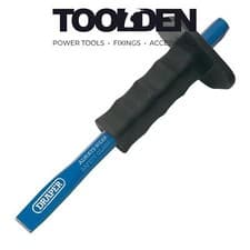 Image of Draper 63747 Octagonal Shank Cold Chisel with Hand Guard, 19 x 250mm (Sold Loose
