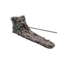 Image of Nemesis Now Wildwood Incense Stick & Tealight Holder Decorative Hand-Painted