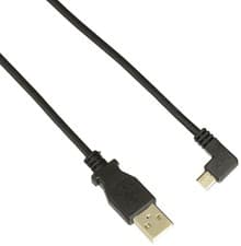 Image of StarTech.com 2m 6 ft Micro-USB Charge-and-Sync Cable - Right-Angle Micro-USB - M