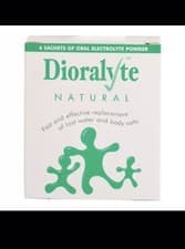 Image of Dioralyte -Natural Sachets for Dehydration and Replacing Electrolytes X 6 Sachet