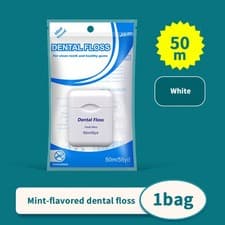 Image of Premium Dental Floss Mint Flavored 50m Each Portable Dental Floss Oral