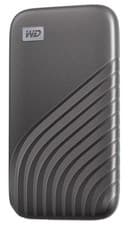 Image of My Passport SSD Portable Solid State Drive, 4TB Grey - WDBAGF0040BGY-WESN