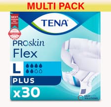 Image of 90 x TENA Proskin Flex Plus - Large - Incontinence flex - 3 Packs of 30