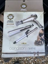 Image of Nicky Clarke Styling Kit- Hair Dryer Straighteners And Curling Wand