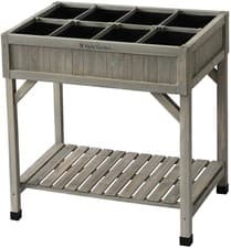 Image of VegTrug 8 Pocket herb Planter Grey
