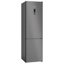 Image of Siemens iQ300 363 Litre 70/30 Freestanding Fridge Freezer - Black Stee KG39NXXBF