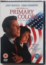 Image of Primary Colors - John Travolta, Emma Thompson - REG 2 PAL DVD - NEW & SEALED