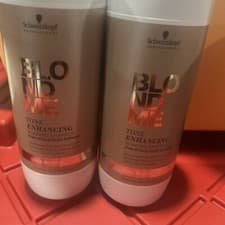Image of 2x Schwarzkopf BlondMe Tone Enhancing Bonding Shampoo - Cool Blonde 33.8 fl oz