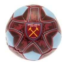 Image of West Ham United FC 4 inch Soft Ball, Birthday, Gift, Official Merchandise - NEW
