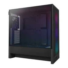 Image of NZXT H5 Flow RGB 2024 Mid Tower Case - Black, High-Airflow, Tempered Glass