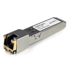 Image of StarTech.com Cisco SFP-GE-T Compatible SFP Transceiver Module - 10/100/1000BASE-
