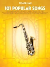 Image of Sheet Music 101 Popular Songs for Tenor Sax HL 00224725 Tenor Saxophone