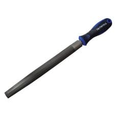 Image of Faithfull Handled Half-Round Second Cut Engineers File 250mm (10in)
