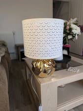 Image of Brand New Gold Table Lamp Base