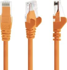 Image of 2m orange (10 PACK) - CAT.6 CAT6 Ethernet RJ45 LAN network cable 1000 Mb Grade A
