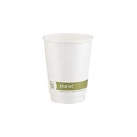Image of Planet 12oz Double Wall Plastic-Free Cups (Pack of 25) PFHCDW12