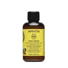 Image of APIVITA Mini Bees Gentle Kids Hair & Body Wash 75ml