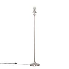 Image of Standard Floor Lamp Light Traditional Twist Stem Living Room Standing Light