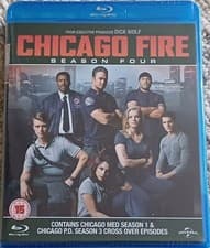 Image of CHICAGO FIRE SEASON FOUR BLU-RAY SEASON 4 NEW & SEALED