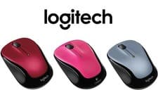 Image of Logitech M325 Wireless Mouse Web Scrolling Pink Silver Or Red
