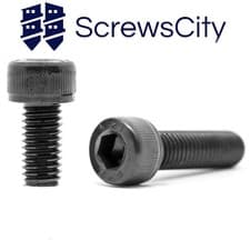 Image of M3 BLACK CAP HEAD SCREWS ALLEN SOCKET BOLTS HIGH TENSILE 12.9 ISO 4762