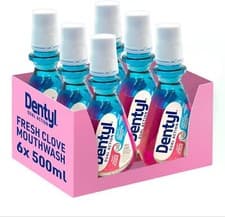 Image of Dentyl Dual Action CPC Mouthwash 12Hrs Fresh Breath & Total Care Alcohol Free UK