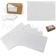 Image of PLAIN DOCUMENTS ENCLOSED WALLETS (A7/A6/A5/A4/DL) *ANY QTY* Labels/Slips/Pouch