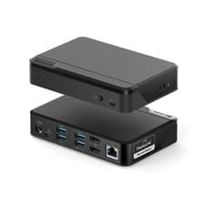 Image of ALOGIC USB-C Twin HD Pro Docking Station, 85W PD (Laptop Charging), Dual Display