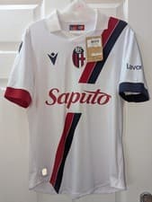 Image of BNWT Bologna Away Football Shirt 2023/24. Mens Medium.