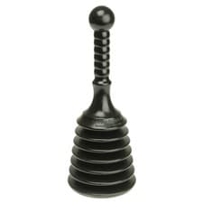 Image of Monument 1460Y One Piece Handy Plunger Black 100mm (4in)