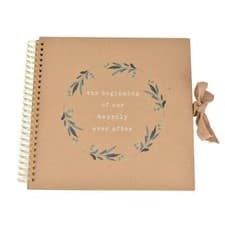 Image of Wedding Scrap Book Photo Album Spiral Bound - Our Happily Ever After