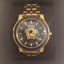 Image of AUTHENTIC Versace Medusa Infinite Quartz Watch - Unworn-complete W/ Box & Papers