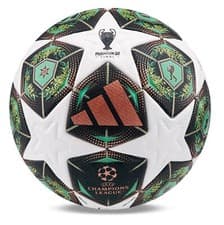 Image of Adidas Unisex UCL 25 Pro OMB Ball White Green Football Soccer GYM Balls JH1279