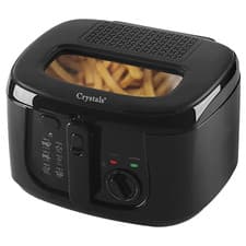 Image of 2.5L Deep Fat Fryer Chip Electric Non-Stick Pan & Safe Basket Handle With Window