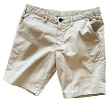 Image of PAUL SMITH ORGANIC COTTON PEBBLE MINI ZEBRA CHINO SHORTS BRAND NEW RARE SZ-32
