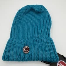 Image of Colmar Originals Hat Beanie One Size Blue Azzurro Knit Wool Made Italy Mens