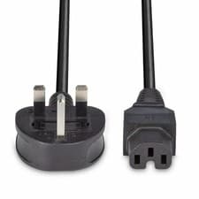 Image of Cisco CAB-TA-UK= IEC C15 UK Mains Power Cable 1.8m Catalyst 37-1130-01