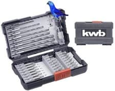 Image of Einhell kwb 33 Piece Drill Bit Set (PH, PZ & Torx) For Stone, Concrete 108940