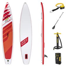 Image of Bestway 12ft 6" Hydro-Force Fastblast Tech Inflatable Paddle Board SUP Set