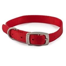 Image of Ancol Nylon Collar Red
