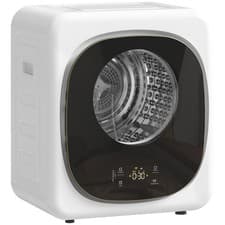 Image of HOMCOM Compact Dryer Machine with 5 Modes, 4kg Small Tumble Dryer, White